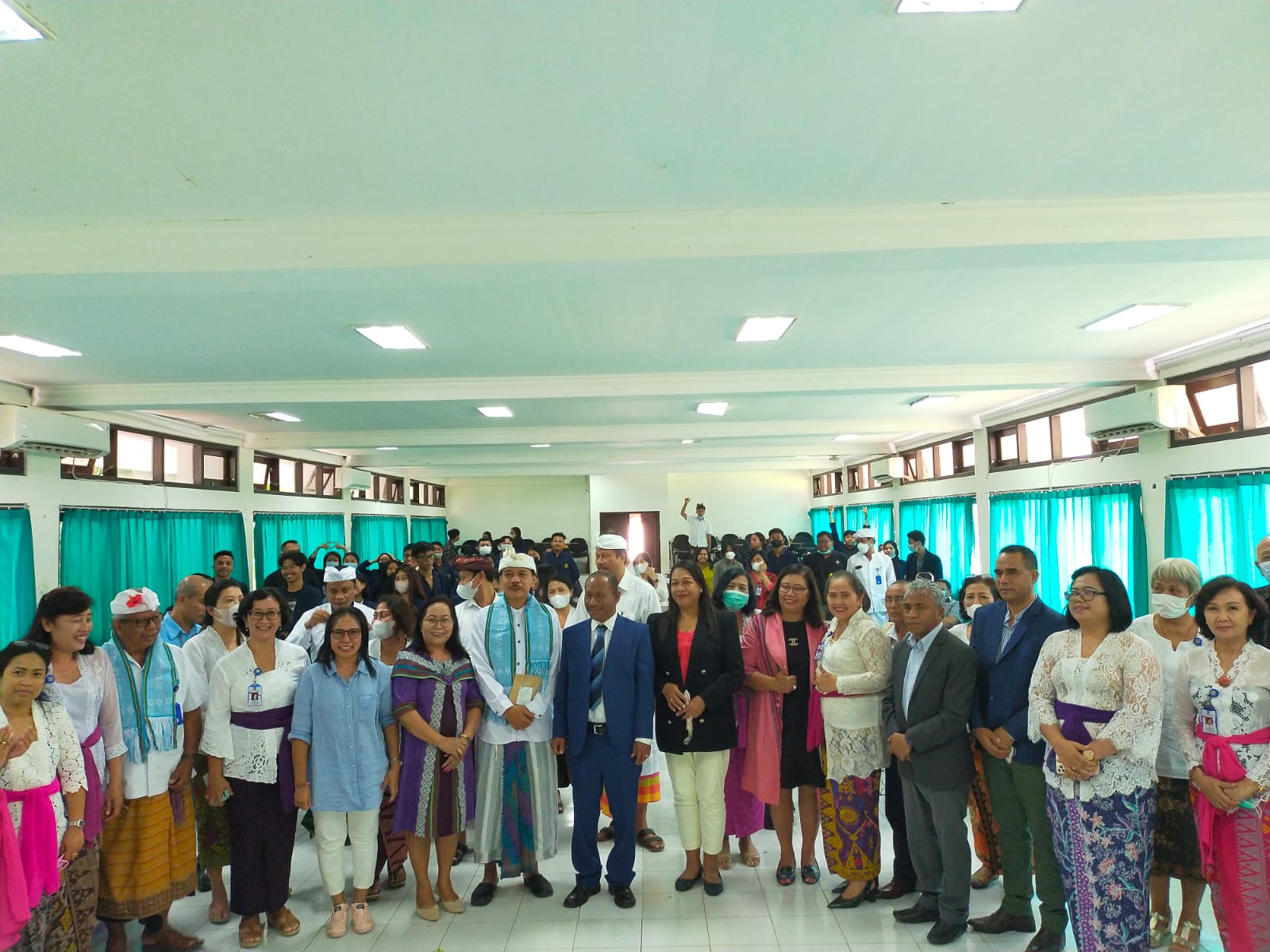 General Lecture of the Rector and Head of the Department of Animal Science, Faculty of Agriculture, Univercidade Nacional Timor Lorosa'e at the Faculty of Animal Husbandry, Udayana University